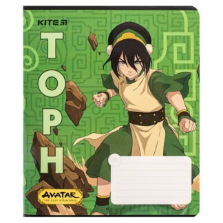 Зошит уч. "Kite" 12арк.# /AV24-232/ гібр. лак + УФ лак, Avatar: The Last Airbender (Nickelodeon) (25/600)