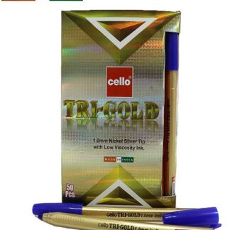 Ручка кулькова/масляна CELLO "Tri-Gold" 1мм, СИНЯ (50/1000/4000)