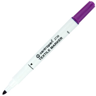 Маркер по текстилю "Centropen" /2739/08/ фіолетовий (10)