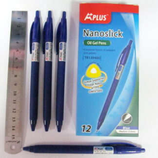 Ручка кулькова автомат "А+" TB 139400 синя (12/144)