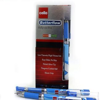 Ручка кулькова/масляна CELLO "Butterflow" 0,7мм, СИНЯ (12/120/1200)