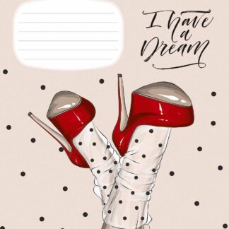 Зошит уч. "Школярик" 18арк.== /3039L/ "I have a dream" (дівчинка) (25/250)