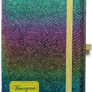 Блокнот на гумці "Bourgeois" А5/120 шкірзам Тв.обкл. /N9700/ вн.бл.70г, # (1/30)