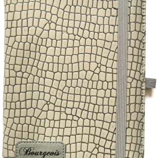 Блокнот на гумці "Bourgeois" А5/120 шкірзам Тв.обкл. /N9705/ вн.бл.70г, # (1/30)