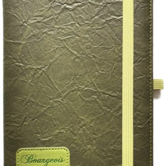 Блокнот на гумці "Bourgeois" А5/120 шкірзам Тв.обкл. /N9708/ вн.бл.70г, # (1/30)
