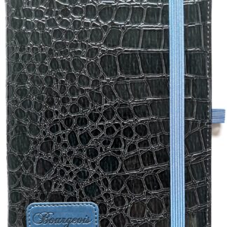 Блокнот на гумці "Bourgeois" А5/120 шкірзам Тв.обкл. /N9713/ вн.бл.70г, # (1/30)