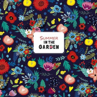 Зошит уч. "Genius" 48арк.# /3071K/ "In the summer garden" виб.УФ-лак (дівчинка) (10/100)