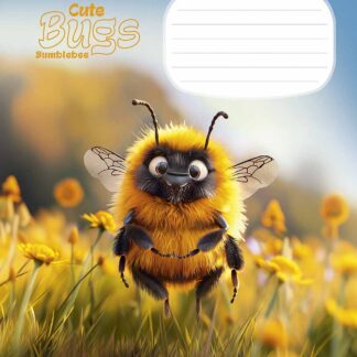Зошит уч. "Школярик" 12арк.// /3462C/ "Cute bugs" ВД-лак (дівчинка) (30/300)