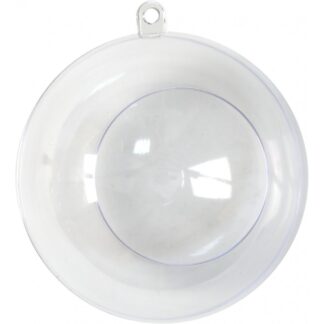 Заготовка пластикова "SANTI" /742265/ "Куля з отвором" 5шт, 10см (1/24/48)