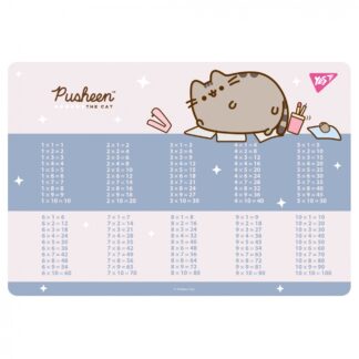 Підкладка настільна "YES" /492323/ "Pusheen" табл. англ., рожева (1/10/200)