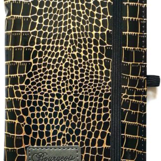 Блокнот на гумці "Bourgeois" А6/120 шкірзам Тв.обкл. /N9722/ вн.бл.70г, # (1/60)