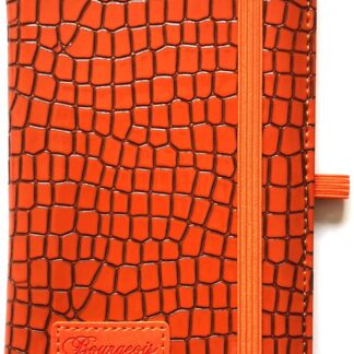 Блокнот на гумці "Bourgeois" А6/120 шкірзам Тв.обкл. /N9723/ вн.бл.70г, # (1/60)