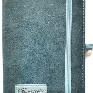 Блокнот на гумці "Bourgeois" А6/120 шкірзам Тв.обкл. /N9730/ вн.бл.70г, # (1/60)