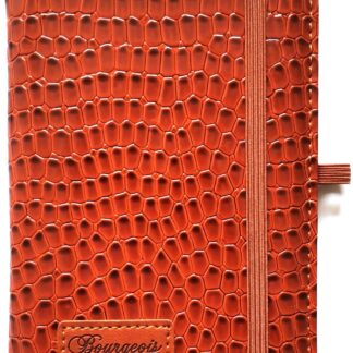 Блокнот на гумці "Bourgeois" А6/120 шкірзам Тв.обкл. /N9735/ вн.бл.70г, # (1/60)