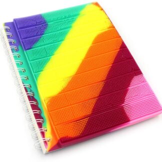 Блокнот 21*15см/80арк "JO" /DSCN0965/ на спіралі "Веселка", 70 г/м, мікс