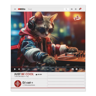 Зошит уч. "Бріск" 48арк.== /ТВ-14/ №2443 "Дiджей кiт" (15/180)