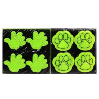 Наклейки світловідбивні "JO" /5483IMG/ "Лапка.Рука"  (100)