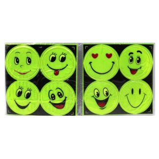 Наклейки світловідбивні "JO" /5482IMG/ "Смайл" (100)