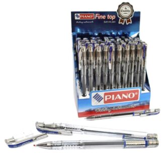 Ручка масляна "PIANO" /РT-261/ 0,7мм, синя (50)