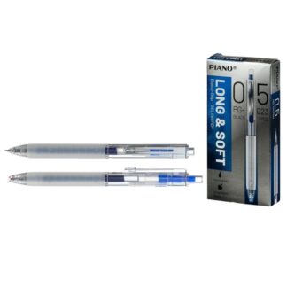 Ручка гелева автомат "PIANO" /PG-023/ синя 12PC/BOX (12/144)