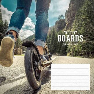 Зошит уч. "Star" 24арк.# /3381K/ "Boards collection" ВД-лак (нейт) (25/200)