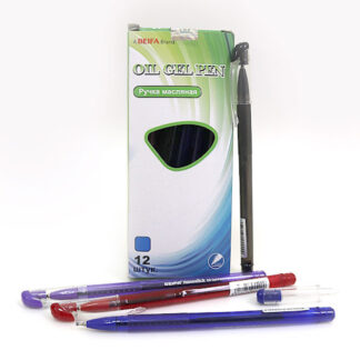 Ручка кулькова "BEIFA" TA3176-12  (TA 3176BL) синя  (12/144)