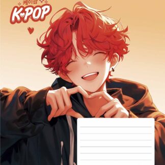 Зошит уч. "Star" 24арк.== /3495L/ ВД-лак (дівчинка) (25/200)