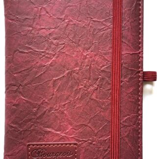 Блокнот на гумці "Bourgeois" А6/160 шкірзам Тв.обкл. /N9742/ вн.бл.70г, # (1/60)