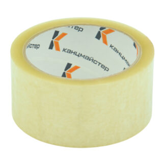 Скотч пакувальний "Канцмайстер" /KT95942/ 48мм*66ярд (45мкм) прозорий (6/72)