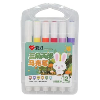 Набір маркерів 12 кол. "AIHAO" /PM5670-12/ акрилові DIY (1/30/120)