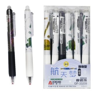 Ручка автомат "Пиши-стирай" "AODEMEI" /33209/ "Advance" 0,5мм, синя (12/144)